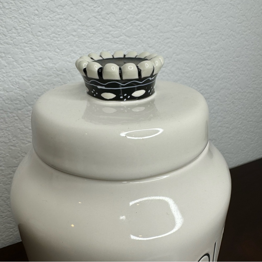Rae Dunn Live, Love, Bark Unique Canister Ceramic Perfectly Perfect - Picture 2 of 8